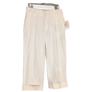 MG Originals White High Rise Ankle Pants Size 12
